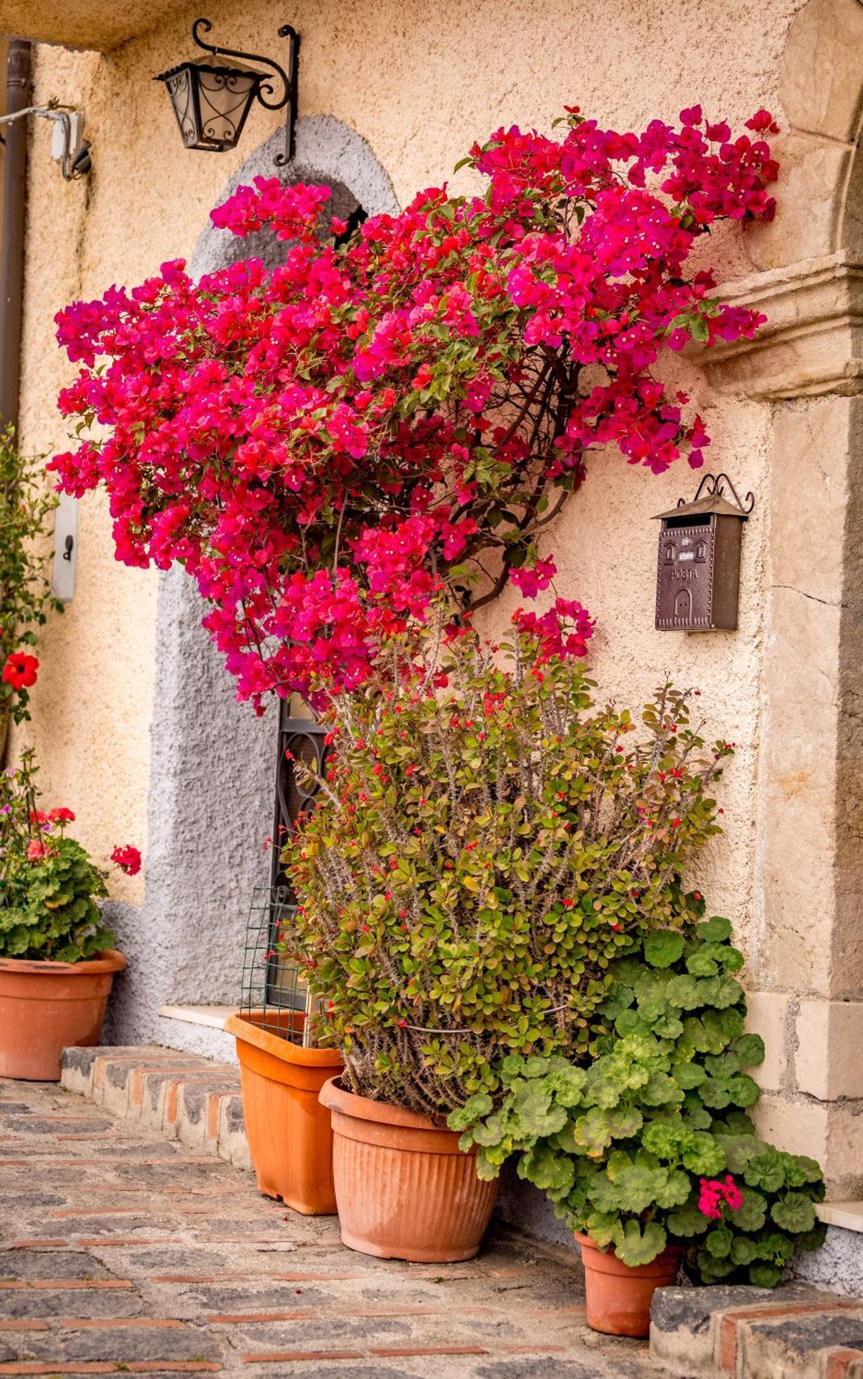 Апартаменты Casa Dei Fiori Con La Vista A Taormina Скизо Экстерьер фото